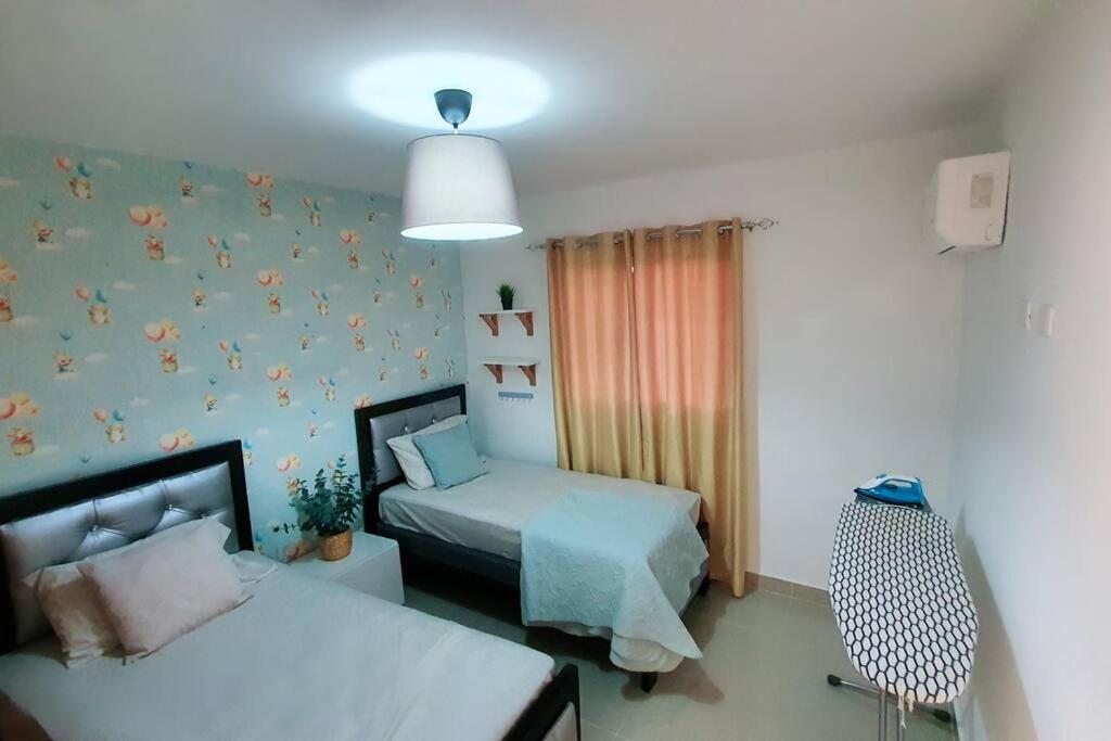 Apart. bbq, jacuzzi y vista al mar, 4Hb/AC. Apartamento Barahona Exterior foto
